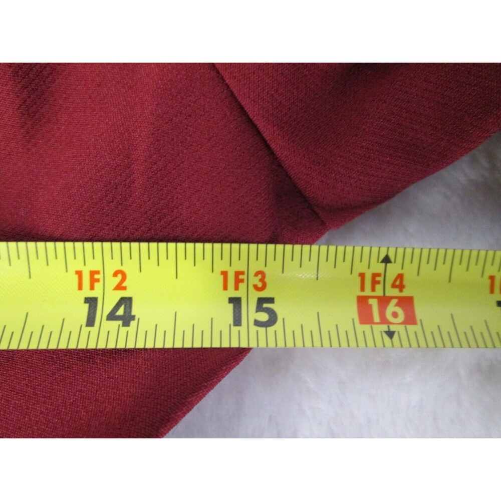 Commense Burgundy Buttoned Jacket - image 8